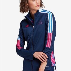 Adidas Women’s Blue Track Jacket 3x